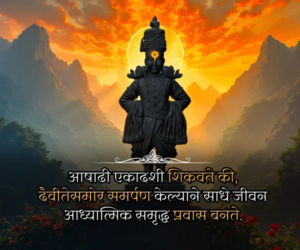 Ashadhi Ekadashi Quotes in Marathi