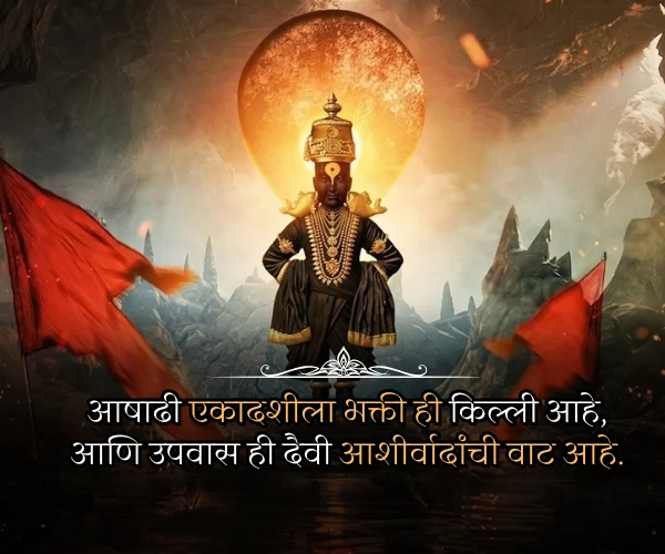 Ashadhi Ekadashi Quotes in Marathi