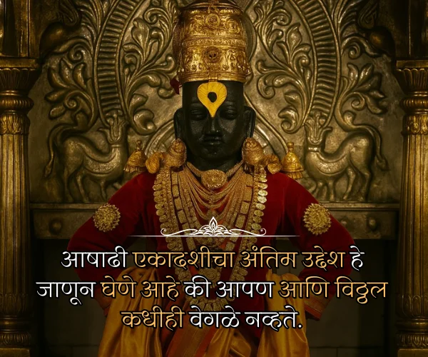 Ashadhi Ekadashi Status Quotes in Marathi