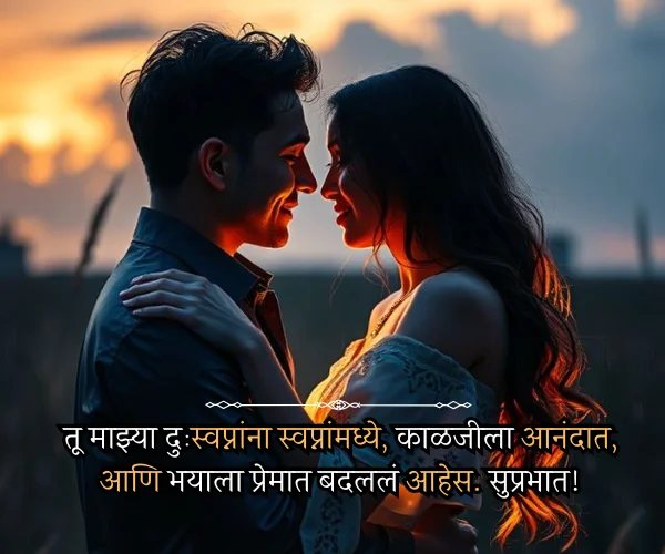 Good Morning Love Quotes in Marathi Good Morning Love Quotes in Marathi