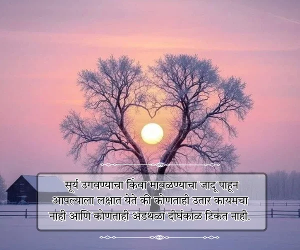 Good Morning Motivational Quotes in Marathi