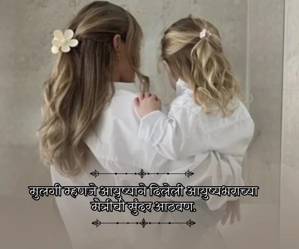 Princess Daughter Quotes in Marathi from Mother Princess Daughter Quotes in Marathi from Mother