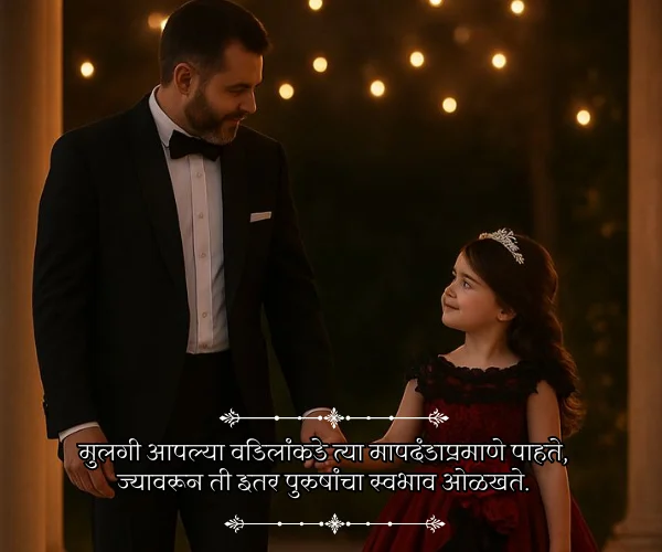 Princess Father and Daughter Quotes in Marathi Princess Father and Daughter Quotes in Marathi