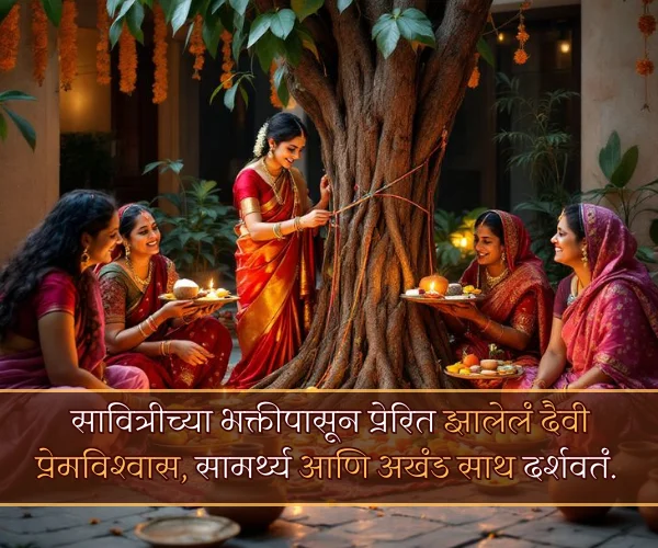 Vat Purnima Quotes in Marathi