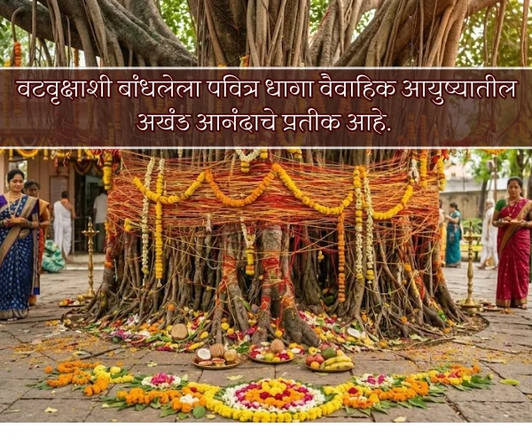 Vat Purnima Special Quotes in Marathi