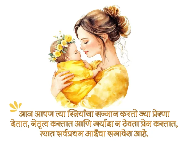 Women's Day Quotes in Marathi for Mother Women's Day Quotes in Marathi for Mother