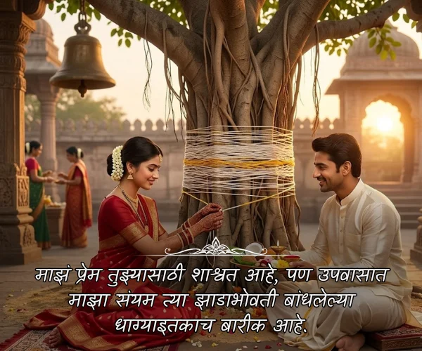 Vat Purnima Funny Quotes in Marathi