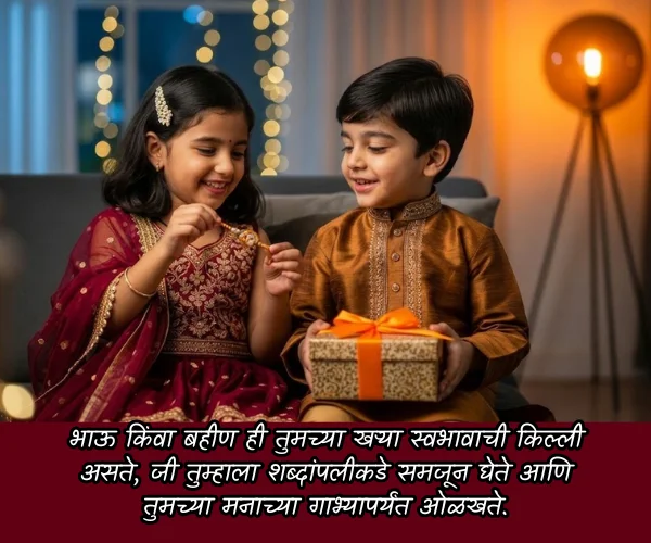 Heart touching Raksha bandhan Quotes in Marathi Heart touching Raksha bandhan Quotes in Marathi