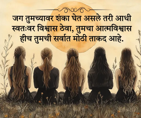 Inspirational Womens Day Quotes in Marathi