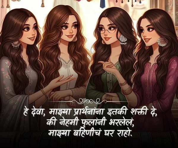 Sister Shayari Marathi