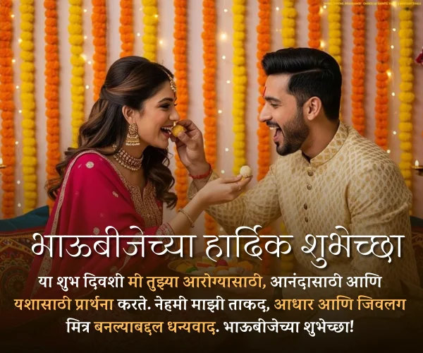 Bhaubeej 2026 Wishes in Marathi