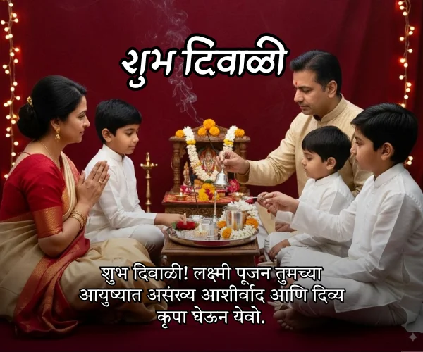 Laxmi Pujan Diwali Wishes in Marathi Laxmi Pujan Diwali Wishes in Marathi